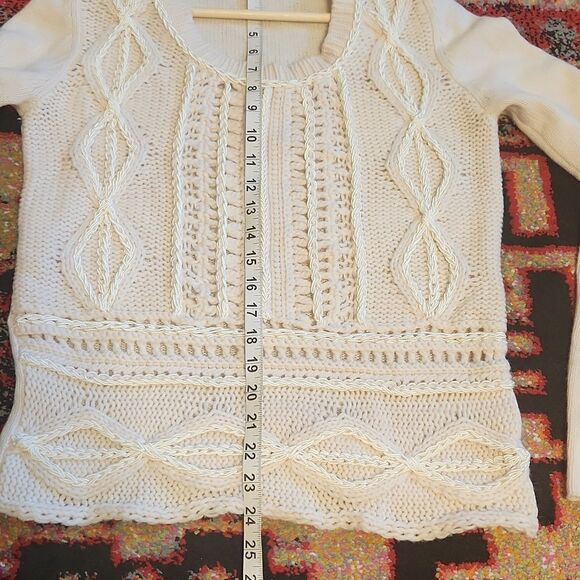 Allude patterned cashmere/virgin wool sweater - Picture 10 of 14